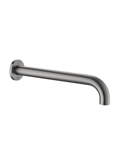 JTP Vos Brushed Black Single Shower Head image on a white background - 2777400BBL
