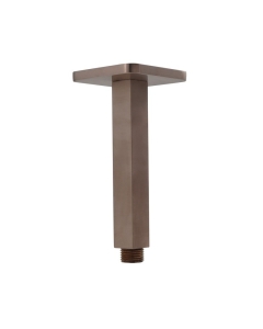 JTP Brushed Bronze 150mm HIX Ceiling Shower Arm image close up - 31218BRZ