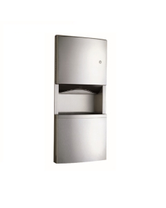 Recessed Paper Towel Dispenser and Waste Bin 9.8L