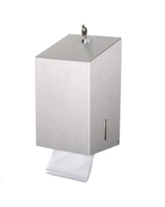 Prestige Multiflat Toilet Tissue Dispenser Satin Stainless Steel