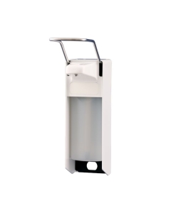 Prestige White Metal Long Lever Soap Dispenser 500ml - ME8025