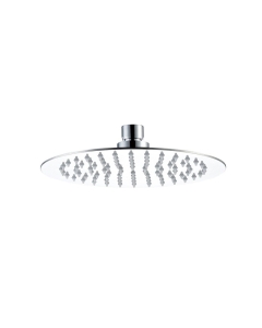 JTP Glide Polished Chrome Round Ultra-Thin 400mm Overhead Shower image - GLR400