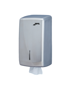 Jofel Futura Satin Stainless Steel Z-Fold Toilet Tissue Dispenser image - AH75000