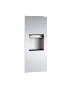 Paper Towel Dispenser And Waste Bin Combination Unit 6.1L