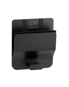 Bobrick Matt Black Klutch Mobile Device Holder image - B635.MBLK