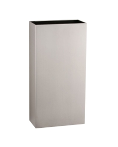 Bobrick Fino Surface-Mounted Waste Receptacle Satin Finish