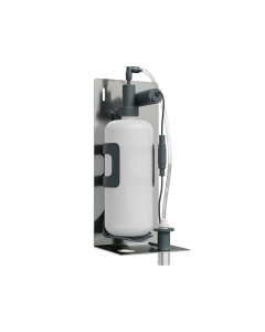 Dolphin Behind Mirror Soap Dispenser Chrome 1000ml white background BC634