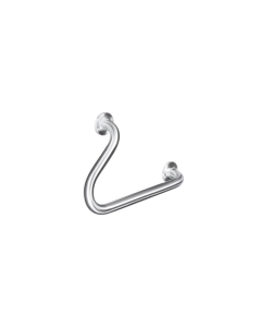 Prestige Right Hand 45° Angled Grab Rail 500mm x 270mm - Satin Stainless Steel