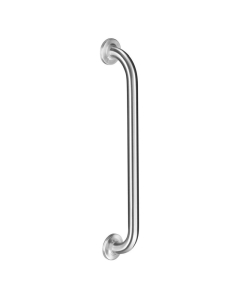 Prestige Brushed Satin Stainless Steel 600mm Grab Rail on a white background - BF600-600