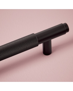 Scudo Knurled 400mm Handle - Black