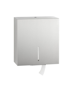 Bobrick Fino Surface Mounted Jumbo Toilet Roll Holder Satin Finish