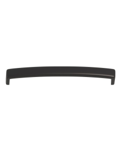 Prestige 170mm Matt Black Chunky D-Shape Handle front image - CNPW106214