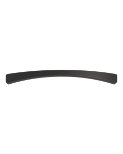 Prestige Matt Black 170mm Bow Handle front view - CNPW106218