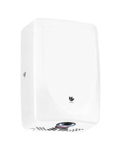 Dryflow Slimforce 1kW White Stainless Steel Automatic Hand Dryer image - DFLI03