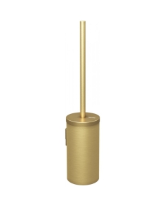 Genwec Nimbus Brushed Gold Toilet Brush Set