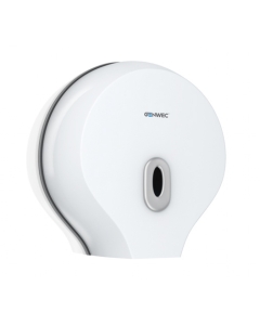 Genwec Jumbo Toilet Paper Dispenser ABS White