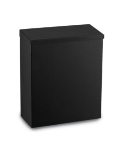 Prestige Ecoline 7 Litre Feminine Hygiene Bin - Matt Black image - E-7WFH/MBK
