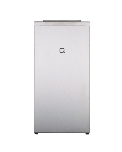 Prestige Qbic Stainless Steel Wastebin 30ltr on a plain background  7160