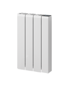 Aron Wifi Electric Panel Radiator H570 x W360mm - White Aluminium