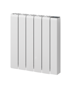 Aron Wifi Electric Panel Radiator H570 x W540mm - White Aluminium