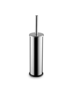 Prestige Ecoline Brushed Stainless Steel Toilet Brush Set Wall Mounted