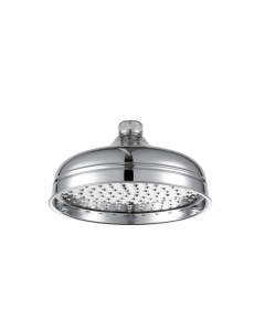 JTP Grosvenor Victorian Polished Chrome Shower Heads - 125mm - 200mm image - GROSVPC125-150-200