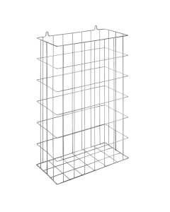 Waste Basket Chrome or Stainless Steel Basket 48ltrs