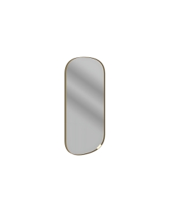 Yorvik 800mm x 400mm Oblong Mirror - Brushed Bronze CNPW109006