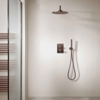 JTP Vos Shower Combination 2 Outlet - Brushed Bronze image in situ - COM090