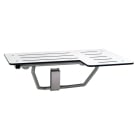 Surface-Mounted Reversible Folding Shower Seat