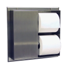 Partition-Mounted Multi-Roll Toilet Tissue Dispenser