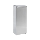 DOLPHIN SATIN STEEL SANITARY BIN