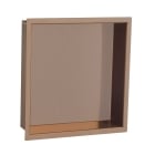JTP VOS Brushed Bronze Square Shower Niche 300mm x 300mm
