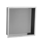 JTP VOS Chrome Square Shower Niche 300mm x 300mm