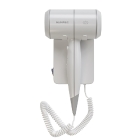 Genwec Ionic Wall Mounted Hair Dryer 1.8kW White - GW02080100