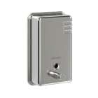 Genwec Vertical Soap Dispenser 1100ml Stainless Steel - Polished