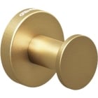 Genwec Nimbus Round Brushed Gold Robe Hook