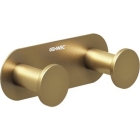 Genwec Nimbus Brushed Gold Double Robe Hanger