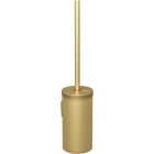 Genwec Nimbus Brushed Gold Toilet Brush Set