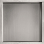 JTP VOS Stainless Steel Square Shower Niche 300mm x 300mm - Front View
