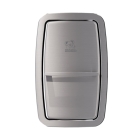 Vertical Recessed Baby Changing Station Koala Kare closed on a plain background KB311-SSRE-EN