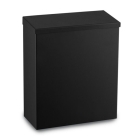 Prestige Ecoline 7 Litre Feminine Hygiene Bin - Matt Black image - E-7WFH/MBK