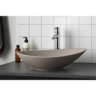 Prestige Hornsea Latte 564 x 323mm OTH Countertop Resin Sink Wash Basin lifestyle - CNPW109916
