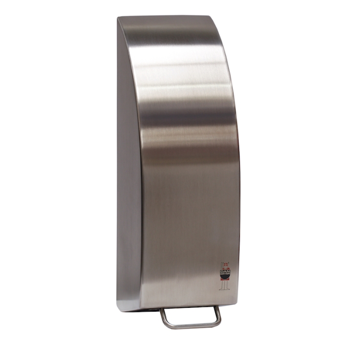 Dan Stainless Steel Soap Dispenser 1.2ltr -Front