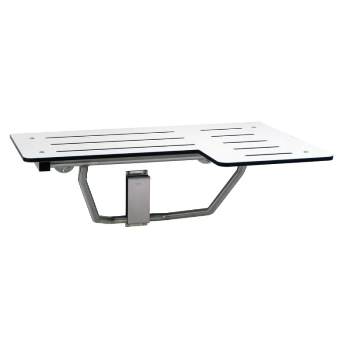 Surface-Mounted Reversible Folding Shower Seat