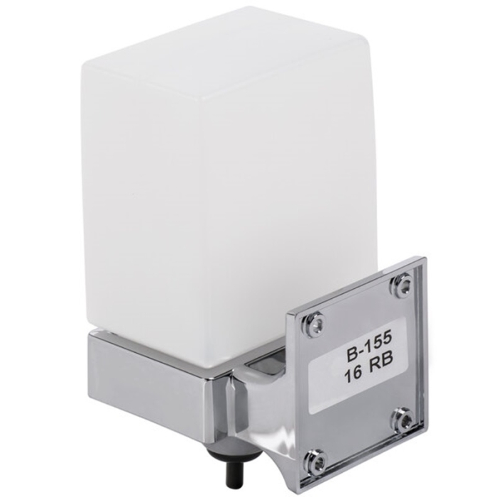 Soap Dispenser Chrome 710ml Bobrick - Back Plate