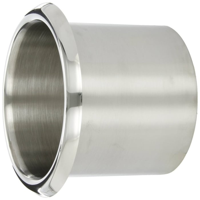 Bobrick Counter Mounted Circular Waste Chute - 175mm - Side Veiw