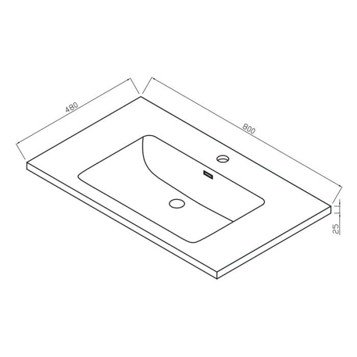CHEVRON BASIN CAD DRAWING