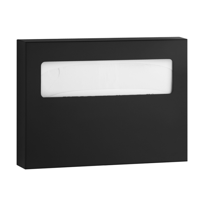 Bobrick Surface Mounted Seat Cover Dispenser - Matt Black image - B221.MBLK