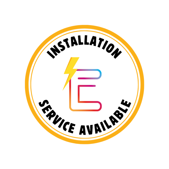 Genwec World Dryer Slimdri Hand Dryer - Black installation service logo - GW01030203